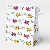 Ballotins Baby shower de style de graffiti de chien Ballotin (Arrière)