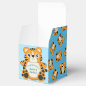 Ballotins Baby shower de tigre bleu (Ouvert)