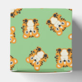 Ballotins Baby shower de tigre vert (Haut)