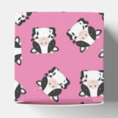 Ballotins Baby shower de vache rose (Haut)