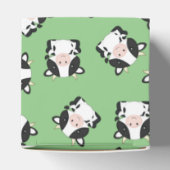 Ballotins Baby shower de vache vert (Haut)