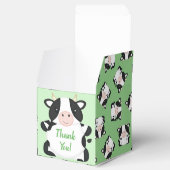 Ballotins Baby shower de vache vert (Ouvert)