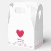 Ballotins Baby shower de Valentines à cadre doux (Ouvert)