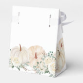 Ballotins Baby shower de verdure Rustique Citrouille aquarel (Arrière)