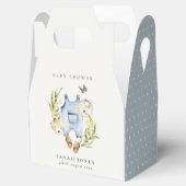 Ballotins Baby shower de Vêtements pour garçon en feuillage  (Ouvert)