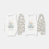 Ballotins Baby shower d'éléphant de fermentation mignon en b (Déplié)