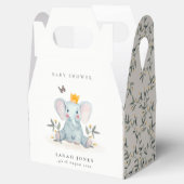 Ballotins Baby shower d'éléphant de fermentation mignon en b (Ouvert)