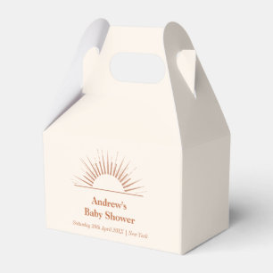 Ballotins Baby shower d'ensoleillement Boho minimaliste neut