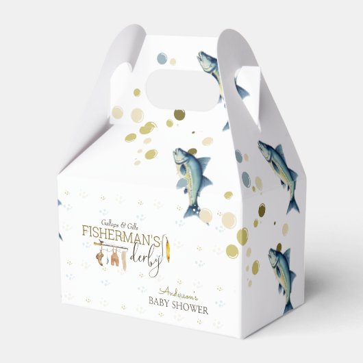 Ballotins Baby shower Derby du pêcheur Gallops & Gills (Verso)