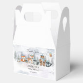Ballotins Baby shower des animaux d'hiver des bois (Ouvert)