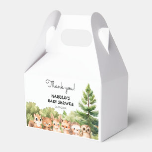 Ballotins Baby shower des animaux forestiers