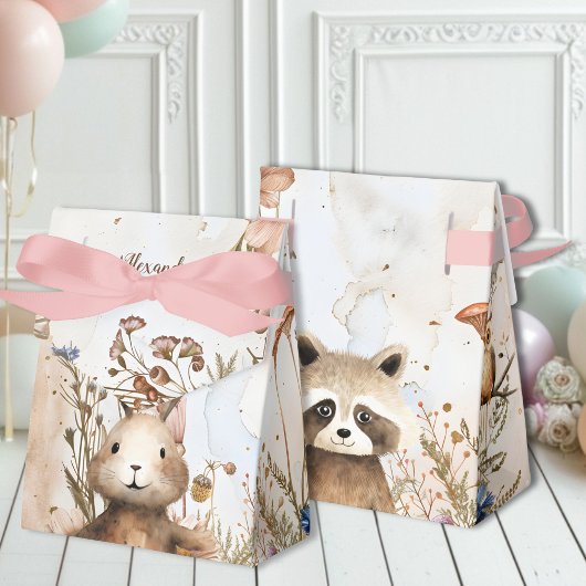 Ballotins Baby shower des animaux forestiers