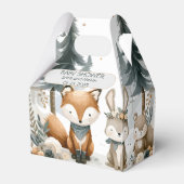 Ballotins Baby shower des bois (Arrière)