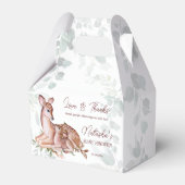 Ballotins Baby shower des forêts de cerfs (Verso)