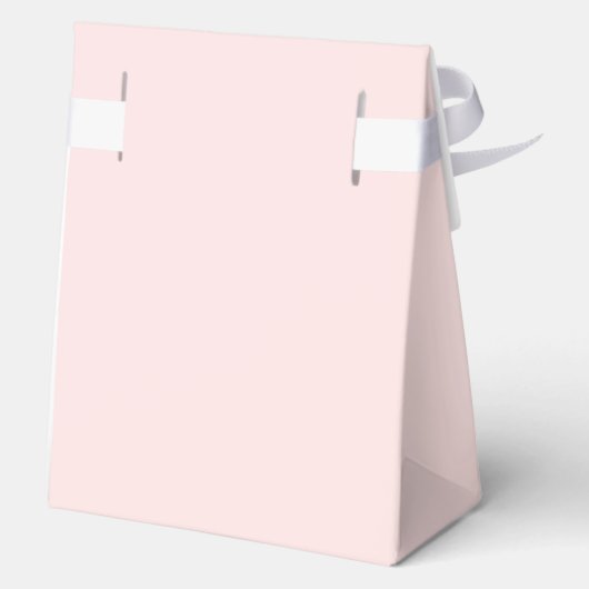 Ballotins Baby shower des Macarons français du bonjour rose (Verso)