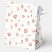 Ballotins Baby shower d'été Ocean Seashell Pearl (Verso)