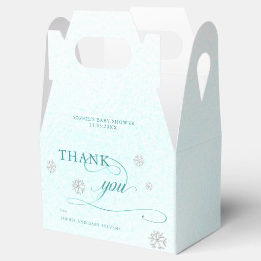 Ballotins Baby shower d'hiver de la Parties scintillant en p (Ouvert)