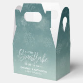 Ballotins Baby shower d'hiver Little Snowflake (Ouvert)