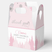 Ballotins Baby shower d'hiver Little Snowflake (Ouvert)