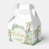 Ballotins Baby shower Dinosaur verdoyant (Arrière)