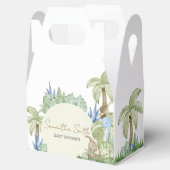 Ballotins Baby shower Dinosaur verdoyant (Ouvert)