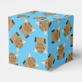 Ballotins Baby shower d'orignal Garçon bleu (Arrière)