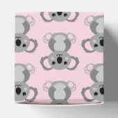 Ballotins Baby shower d'ours rose Koala (Haut)
