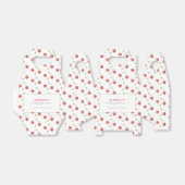 Ballotins Baby shower doux cerise d'aquarelle de printemps (Déplié)