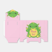 Ballotins Baby shower Dragon rose (Déplié)