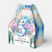 Ballotins Baby shower Dragon Simple Cute (Verso)