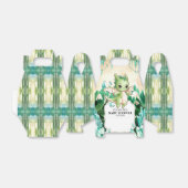 Ballotins Baby shower Dragon simple et heureux (Déplié)