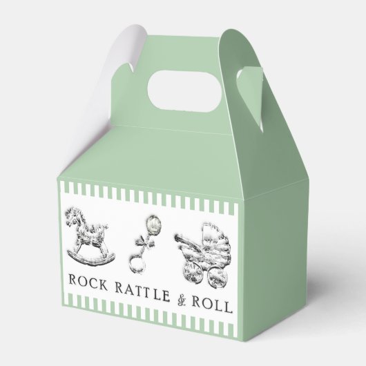 Ballotins Baby shower drôle (Arrière)