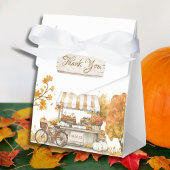 Ballotins Baby shower du marché agricole rustique d'automne