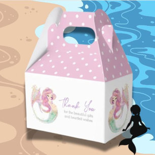 Ballotins Baby shower du Parti Sirène sous le Merci de la me