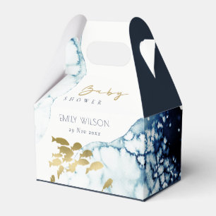 Ballotins Baby shower ÉLÉGANT DE POISSONS SOUS-MARINS GOLD