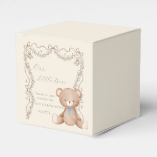 Ballotins Baby shower élégant pour ours en peluche