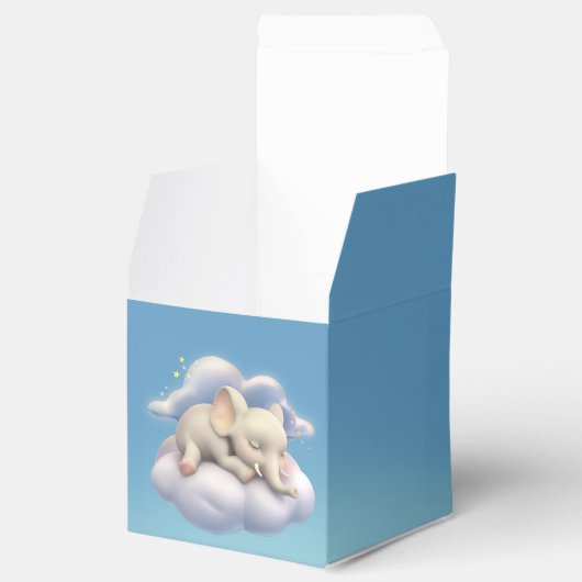 Ballotins Baby shower éléphant bébé (Ouvert)