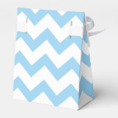 Ballotins Baby shower éléphant bleu et blanc (Arrière)