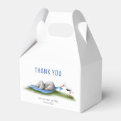 Ballotins Baby shower Eléphant de Merci mou (Verso)