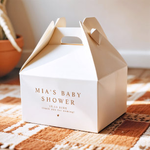 Ballotins BABY SHOWER en terre cuite MIA Arched Boho