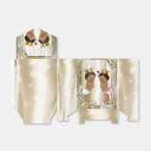 Ballotins Baby shower Ethnic Prince Princess (Déplié)