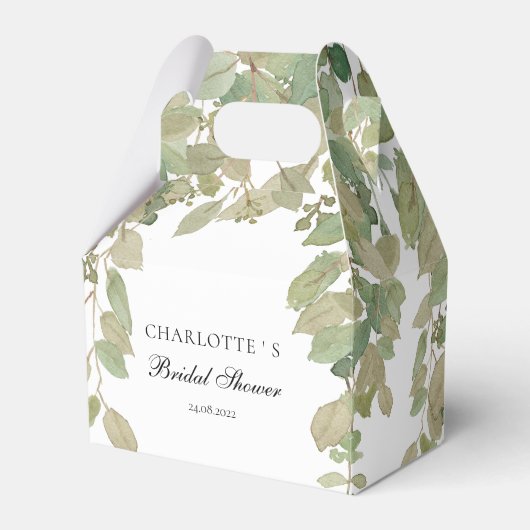 Ballotins Baby Shower Eucalyptus (Verso)