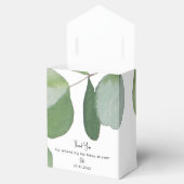 Ballotins Baby shower Eucalyptus Simple Blanc (Ouvert)