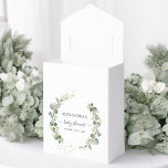 Ballotins Baby shower Eucalyptus Verdure Boho Rustique<br><div class="desc">Élevez le charme de votre baby shower avec nos Ballotins Baby showers en papier Boho vert Elégant aquarelle. Ces boîtes sont un mélange parfait de beauté naturelle et d'élégance bohème, ajoutant une touche de sophistication à votre célébration tout en servant de délicieux souvenirs pour vos invités. Chaque ballotin de cette...</div>