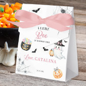 Ballotins Baby shower fantôme d'Halloween rose