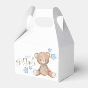 Ballotins Baby shower Fête Faveur Box - Thème Ours