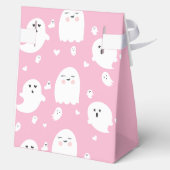 Ballotins Baby shower Fille Fantôme Pink Halloween (Verso)