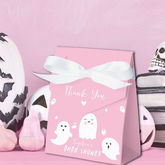 Ballotins Baby shower Fille Fantôme Pink Halloween