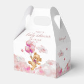 Ballotins Baby shower fille rose d'attente mignonne (Arrière)