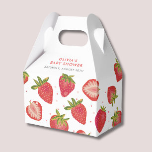 Ballotins Baby shower Filles fraises